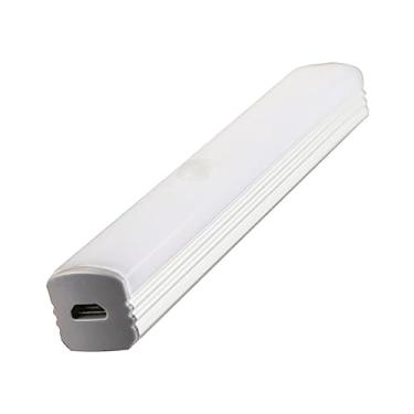 Imagem de Iluminação LED para Gaveta com Sensor de Movimento Bastão Luz USB Noite 3 Modos Magnético Montado na Parede Cozinha Armá