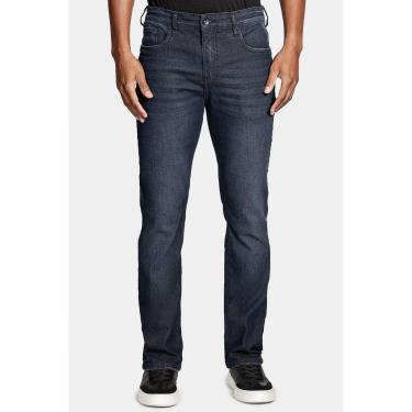Imagem de Calça Aramis Jeans Regular Blue Jateada Azul Escuro-Masculino