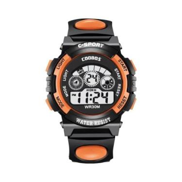 Imagem de Relógio Eletrônico Multifuncional À Prova d'Água Com Mostrador Luminos