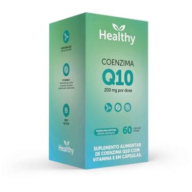 Imagem de Coenzima Q10 200mg com Vitamina E, 60 Cápsulas Softgel, Healthy