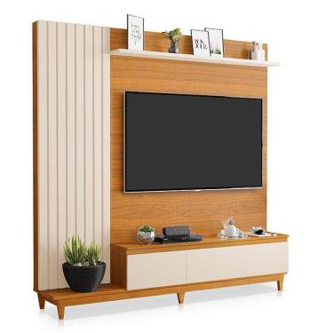 Imagem de Painel Para Tv Jacarta Freijó Off White - Luapa