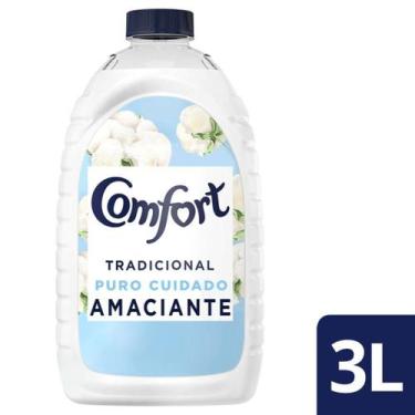 Imagem de Amaciante de Roupa Diluído Comfort Tradicional Puro Cuidado 3L