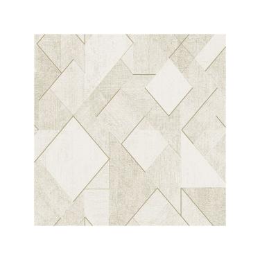 Imagem de Papel de Parede Icon Geométrico Cinza A72001