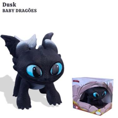 Imagem de Miniatura Filhotes Fúria da Luz DreamWorks Articulada Fofa, Dusk