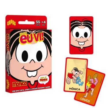 Imagem de Jogo de Cartas Eu Vi! Turma da Mônica 55 Cartas - Copag
