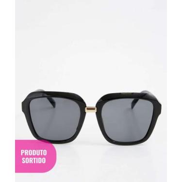 Imagem de Óculos Sortido De Sol Feminino Quadrado Marisa-83813, UN, Sortido
