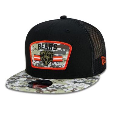 Imagem de Boné New Era Chicago Bears 950 NFL 21 Salute Service Masculino-Masculino