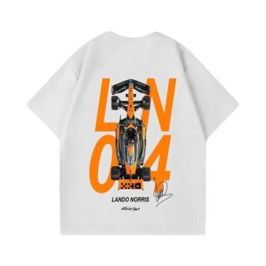 Imagem de Camiseta Gráfica Retro Y2K Oversized Unissex 100% Algodão Top De Verão