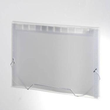 Imagem de Pasta Plascony Sanf A4 12 Div Cristal - Sme12P