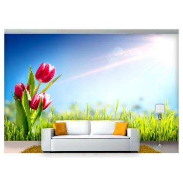 Imagem de Papel De Parede Flores Floral Flor Natural 3D Nfl245