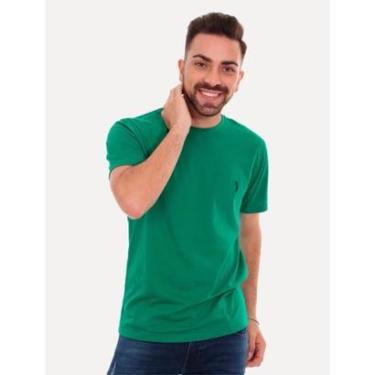 Imagem de Camiseta Aleatory Masculina Navy Icon Grass Verde Claro-Masculino