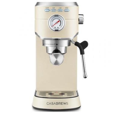 Imagem de Máquina de Café Expresso CASABREWS CM5418 20 Bar, Com Batedor de Leite e Design em Aço Inox - Faz Latte, Cappuccino e Mais!