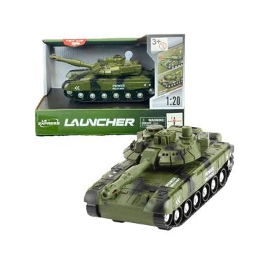 Imagem de Tanque de Guerra 1:20 com Fricção Luz e Som - Brink Center