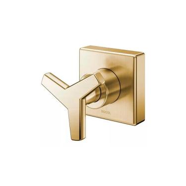 Imagem de Acabamento Para Registro Docol City 877572 Para Base Deca 1-2", 3-4" E 1" Ouro Escovado