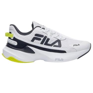Imagem de Tênis de Corrida Masculino Fila Recovery Branco - 11J7-Masculino