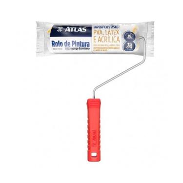 Imagem de Rolo de Pintura Lã Antirrespingo 15cm AT773/15 Atlas