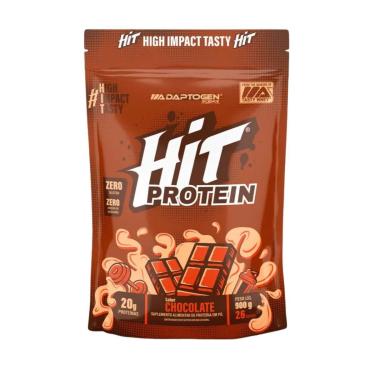 Imagem de Hit Protein Adaptogen Whey protein com Peptídeos de Colágeno Refil 900g-Unissex