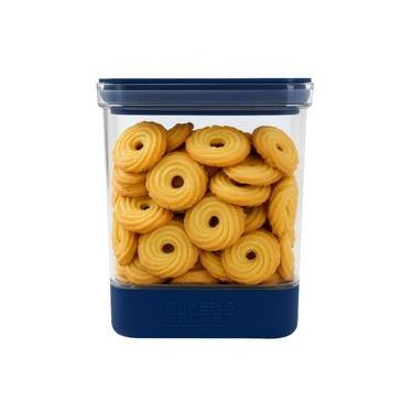 Imagem de Pote Hermético Porta Mantimento Empilhável Cozinha 3900ml