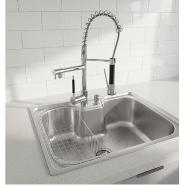 Imagem de Cuba Gourmet Cozinha Aço Inox Acessórios E Torneira Gourmet - STILLUS 