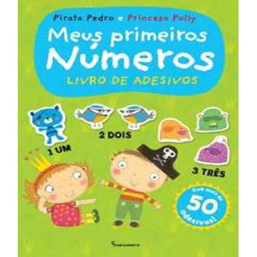 Imagem de Pirata pedro e princesa polly meus primeiros números - LITERATURA (MOD