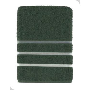 Imagem de Toalha de Banho Verde Escura Teka Dry Barra 70x130cm