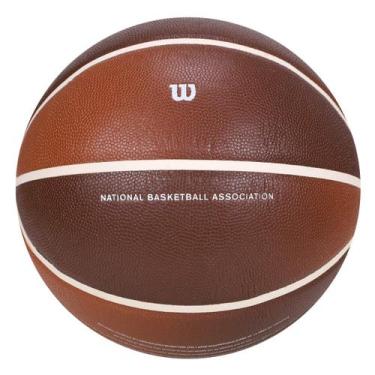 Imagem de Bola Basquete Wilson NBA Champagne Series 17, Marrom, Único