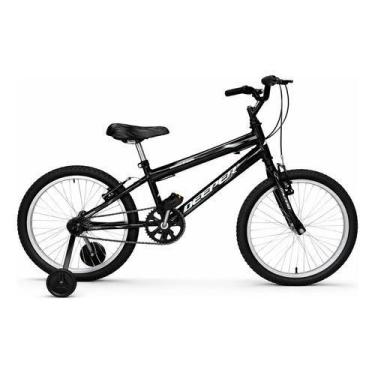 Imagem de Bicicleta Infantil Deeper Mtb-20 Aro 20 Com Rodinha Preto S