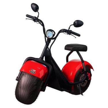 Imagem de Scooter Elétrica Tui 1000w Vermelha Autonomia 60km