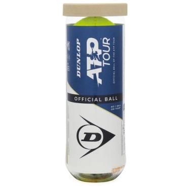 Imagem de Bola De Tênis Dunlop ATP Tour All Court - Tubo Com 3 Bolas