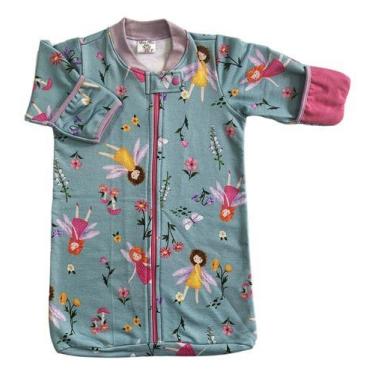 Imagem de Saco De Dormir Moletom Bebê 0 A 9 Meses 100% Algodão - - VOO ALTO BEBÊ