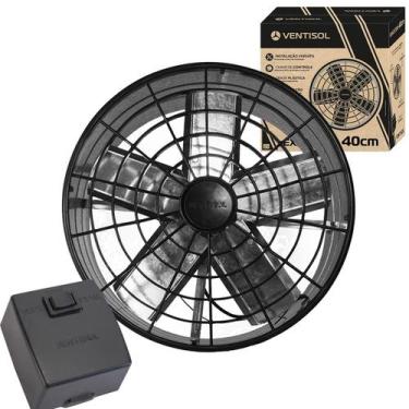 Imagem de Exaustor Ventilador Ventisol Axial Industrial Comercial Premium 40cm 1