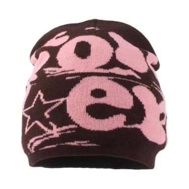 Imagem de Gorro Unissex De Inverno Estilo Hip-hop, Touca De Malha Quente Para Es