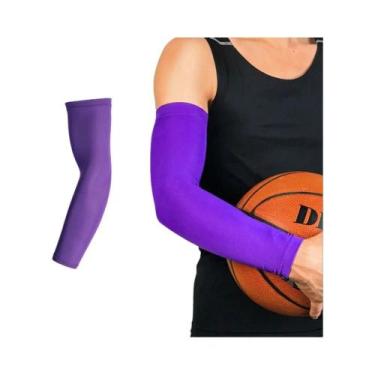 Imagem de Manga De Compressão Esportiva Unissex Com Proteção UV Para Verão, Corr