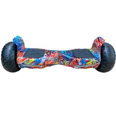 Imagem de Hoverboard Skate Elétrico 8,5 Polegadas Led Bluetooth E - Shark Blue