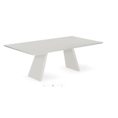 Imagem de Mesa de jantar laura - PROJETAR MOVÉIS, Branco, 06 Lugares75,8 cm160 c