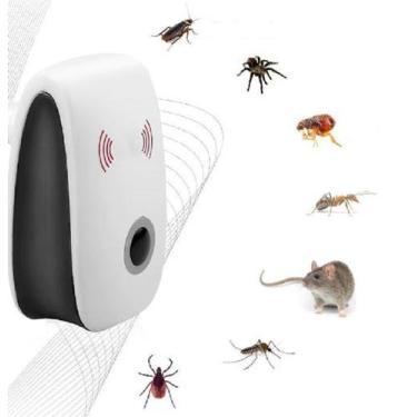 Imagem de Repelente eletrico ultrassonico doméstico controle de pragas - Brasil 