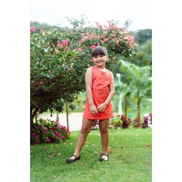 Imagem de Macaquinho Coral infantil - Flor de Mãe, 10