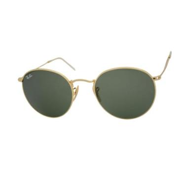Imagem de óculos de sol Ray Ban Round metal mod rb3447L 001 tamanho 50
