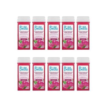 Imagem de 10 Unidades Cera Roll-on Pink Pitaya Refil Depil Bella 100g