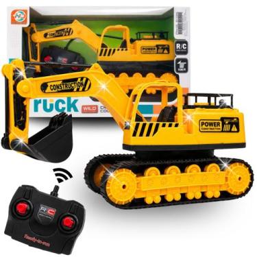 Imagem de Máquina Escavadeira de Controle Remoto Recarregável Caminhão - Europio