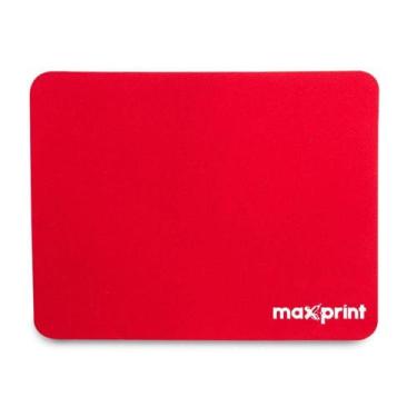Imagem de Mousepad Maxprint, Pequeno, 200x178mm, Vermelho - 603564 - Max Print