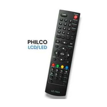 Imagem de Controle Remoto Compativel Tv Philco PH19S31D LED PH16N59D LE-7504 - L