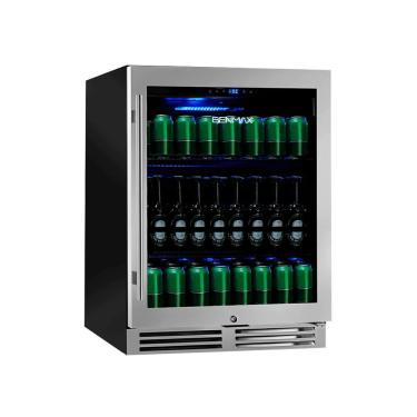 Imagem de Cervejeira BEC135 LR 135L Iluminação LED Azul Abertura para Direita 220V Benmax