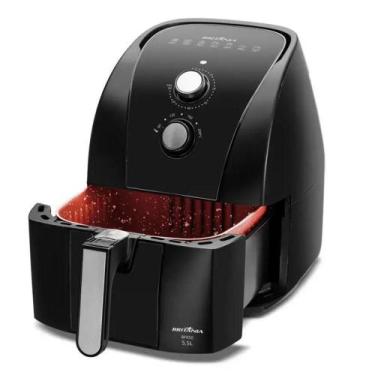 Imagem de Fritadeira Air Fryer Britânia BFR50 5,5L 1500W Cerâmica Air Flow 360º 