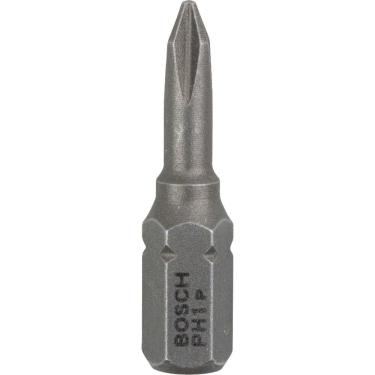 Imagem de Pontas para Parafusadeira Extra Hard Phillips PH1 25mm Zona de Torção Cônica 3 Peças Bosch