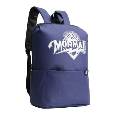 Imagem de Mochila Mormaii MOR-2729 Poliéster 18L Azul Esportiva Reforçada Masculina Casual Notebook