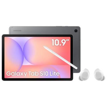 Imagem de Tablet Samsung Galaxy Tab S10 Lite Caneta e Capa - Wi-Fi + Fone de Ouv