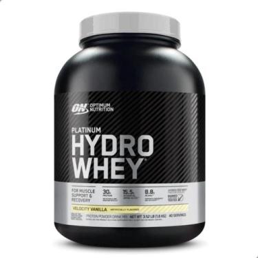 Imagem de Whey Protein Platinum Hydro 1,6Kg 3,52 LBS Optimum Nutrition, Baunilha