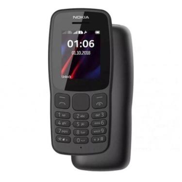 Imagem de Celular nokia 106 2g 32mb single sim radio fm tela 1.8 preto