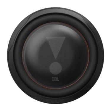 Imagem de Alto-Falante Subwoofer Automotivo JBL Club Sub Slim 10 Polegadas 350W RMS Impedância 2 Ou 4 Ohms